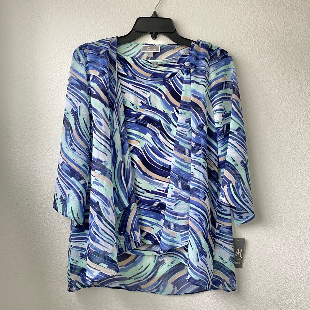 NWT 2 piece Tank Top Kimono Top